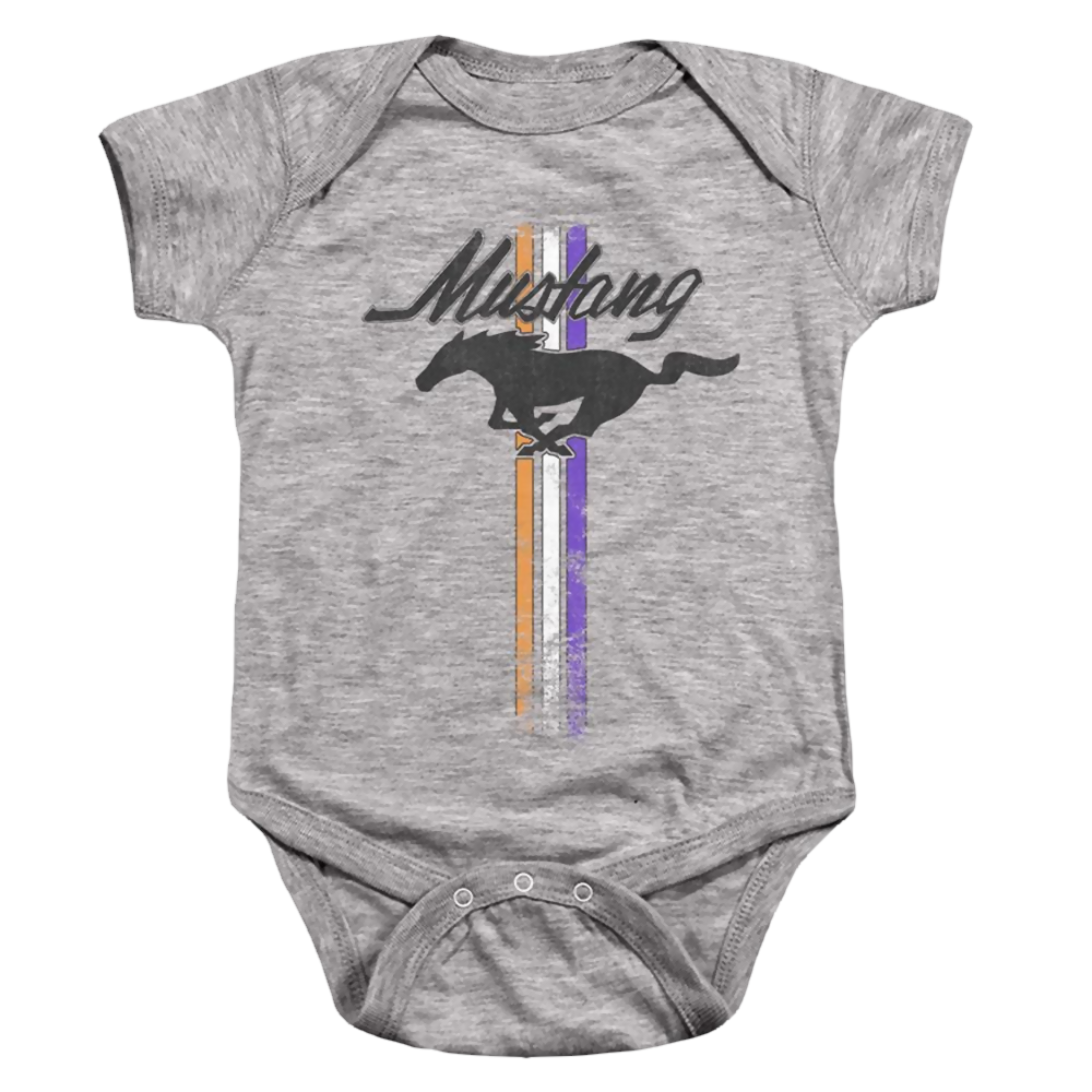 Ford Mustang Stripes - Baby Bodysuit Baby Bodysuit Ford   