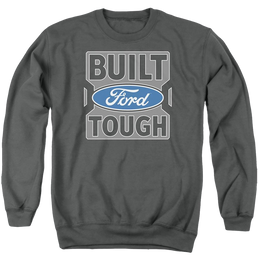 Ford Built Ford Tough - Men's Crewneck Sweatshirt Men's Crewneck Sweatshirt Ford   