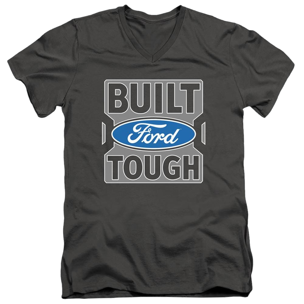 Ford Built Ford Tough - Men's V-Neck T-Shirt Men's V-Neck T-Shirt Ford   