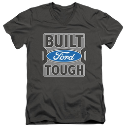 Ford Built Ford Tough - Men's V-Neck T-Shirt Men's V-Neck T-Shirt Ford   