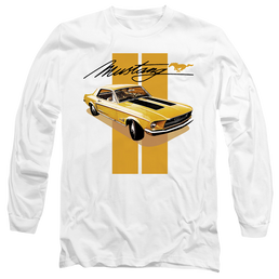 Ford Stang Stripes - Men's Long Sleeve T-Shirt Men's Long Sleeve T-Shirt Ford   
