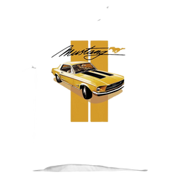 Ford Stang Stripes - Kid's T-Shirt Kid's T-Shirt (Ages 4-7) Ford   