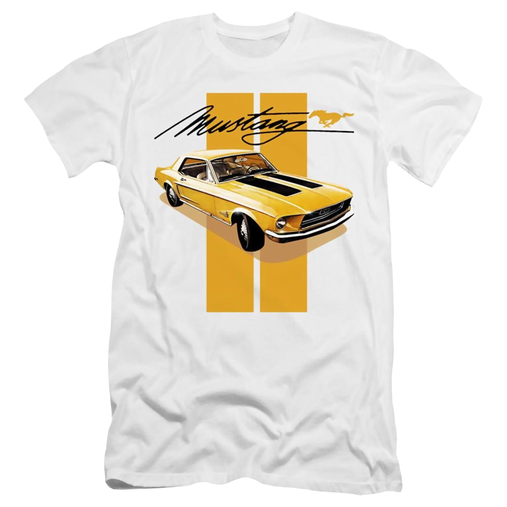 Ford Stang Stripes - Men's Premium Slim Fit T-Shirt Men's Premium Slim Fit T-Shirt Ford   