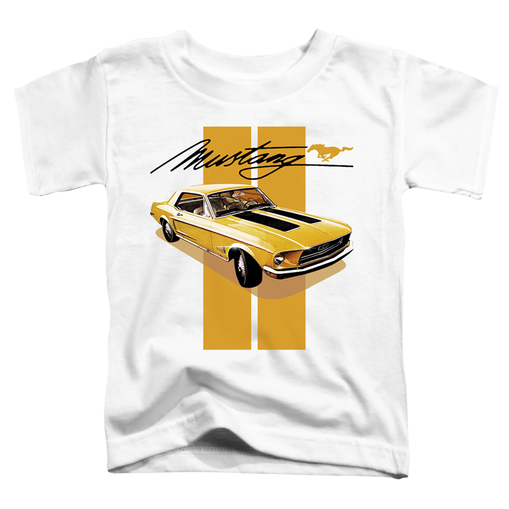 Ford Stang Stripes - Toddler T-Shirt Toddler T-Shirt Ford   