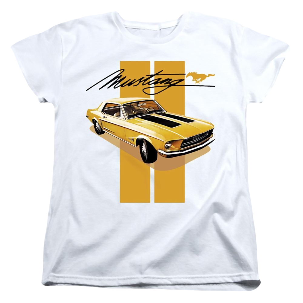 Ford Stang Stripes - Women's T-Shirt Women's T-Shirt Ford   