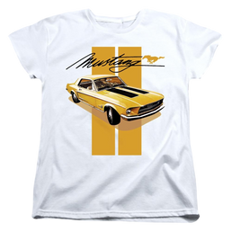 Ford Stang Stripes - Women's T-Shirt Women's T-Shirt Ford   