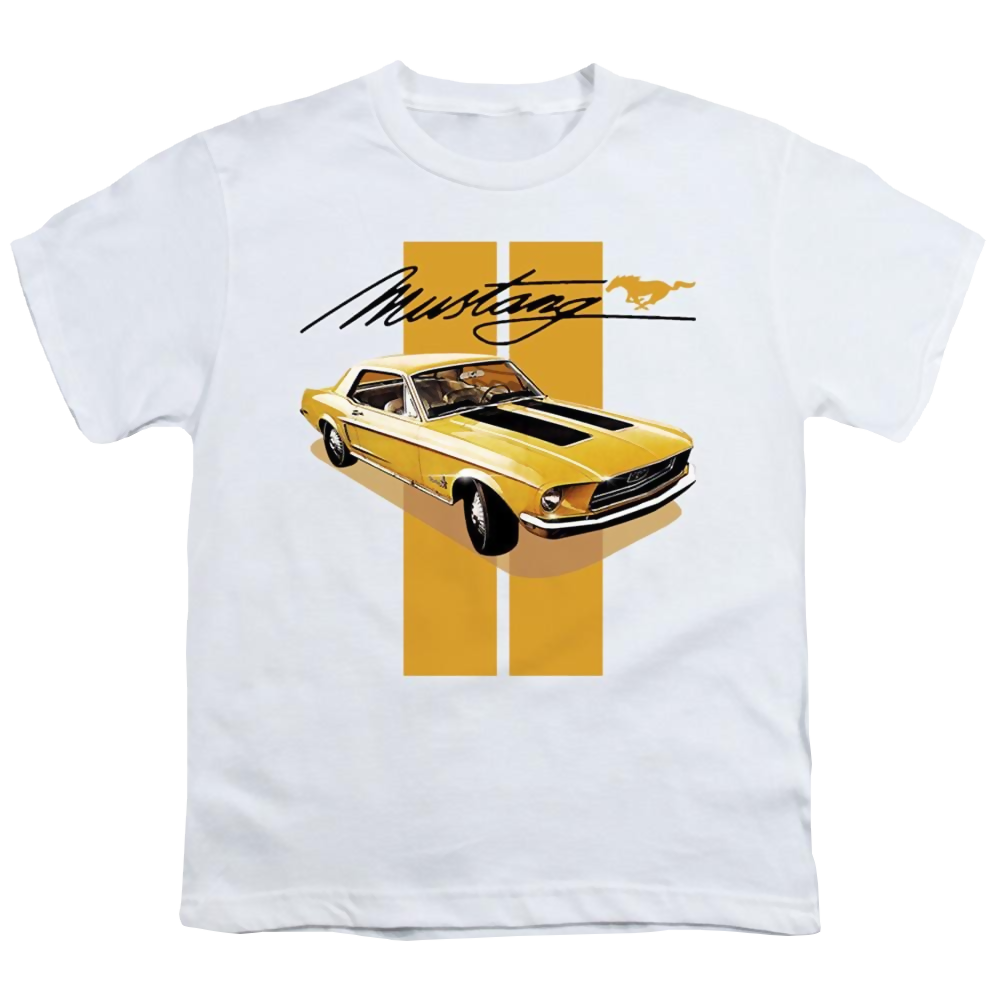 Ford Stang Stripes - Youth T-Shirt Youth T-Shirt (Ages 8-12) Ford   