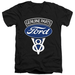 Ford V8 Genuine Parts - Men's V-Neck T-Shirt Men's V-Neck T-Shirt Ford   