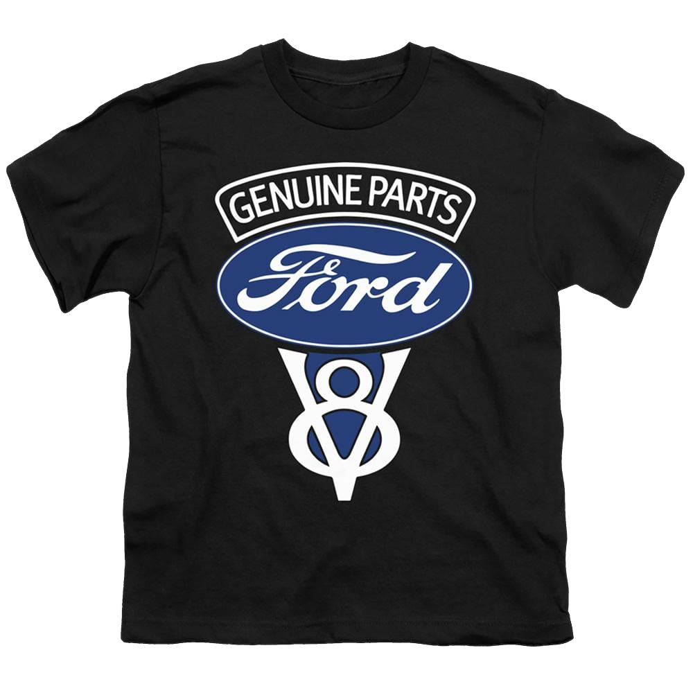 Ford V8 Genuine Parts - Youth T-Shirt Youth T-Shirt (Ages 8-12) Ford   