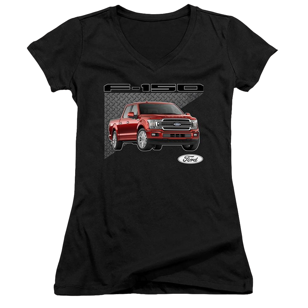 Ford F 150 - Juniors V-Neck T-Shirt Juniors V-Neck T-Shirt Ford   
