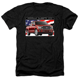 Ford F 150 Flag - Men's Heather T-Shirt Men's Heather T-Shirt Ford   