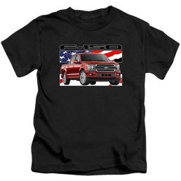 Ford F 150 Flag - Kid's T-Shirt Kid's T-Shirt (Ages 4-7) Ford   