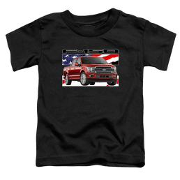 Ford F 150 Flag - Toddler T-Shirt Toddler T-Shirt Ford   