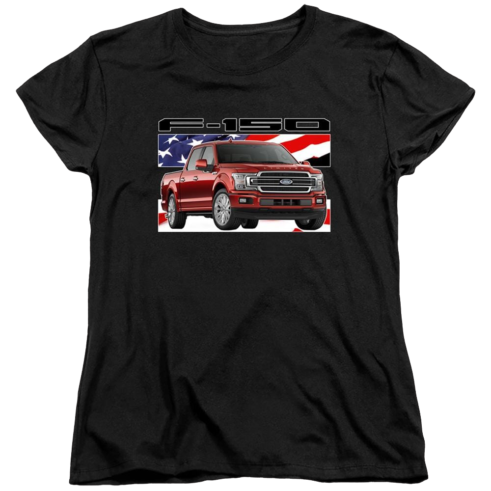 Ford F 150 Flag - Women's T-Shirt Women's T-Shirt Ford   