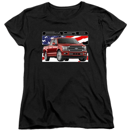 Ford F 150 Flag - Women's T-Shirt Women's T-Shirt Ford   