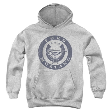 Ford Lucky Ford Mustang - Youth Hoodie Youth Hoodie (Ages 8-12) Ford   