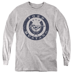 Ford Lucky Ford Mustang - Youth Long Sleeve T-Shirt Youth Long Sleeve T-Shirt Ford   