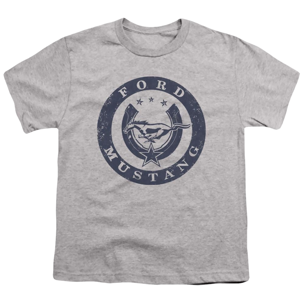 Ford Lucky Ford Mustang - Youth T-Shirt Youth T-Shirt (Ages 8-12) Ford   