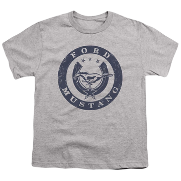 Ford Lucky Ford Mustang - Youth T-Shirt Youth T-Shirt (Ages 8-12) Ford   