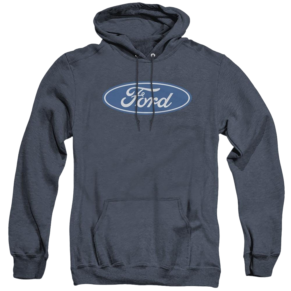 Ford Dimensional Logo - Heather Pullover Hoodie Heather Pullover Hoodie Ford   