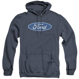 Ford Dimensional Logo - Heather Pullover Hoodie Heather Pullover Hoodie Ford   