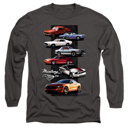 Ford Mustang Stack - Men's Long Sleeve T-Shirt Men's Long Sleeve T-Shirt Ford   
