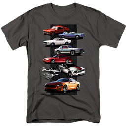 Ford Mustang Stack - Men's Regular Fit T-Shirt Men's Regular Fit T-Shirt Ford   