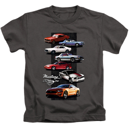 Ford Mustang Stack - Kid's T-Shirt Kid's T-Shirt (Ages 4-7) Ford   