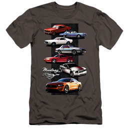 Ford Mustang Stack - Men's Premium Slim Fit T-Shirt Men's Premium Slim Fit T-Shirt Ford   