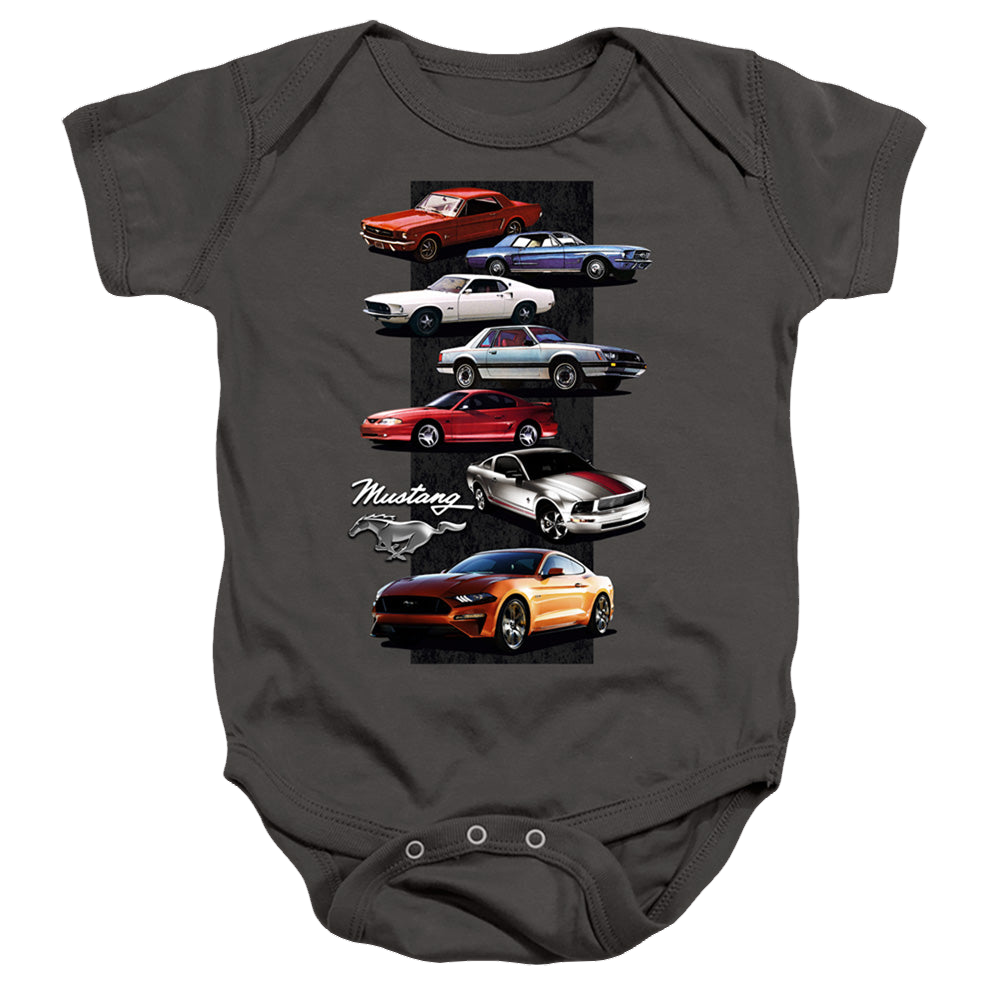 Ford Mustang Stack - Baby Bodysuit Baby Bodysuit Ford   