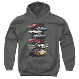 Ford Mustang Stack - Youth Hoodie Youth Hoodie (Ages 8-12) Ford   