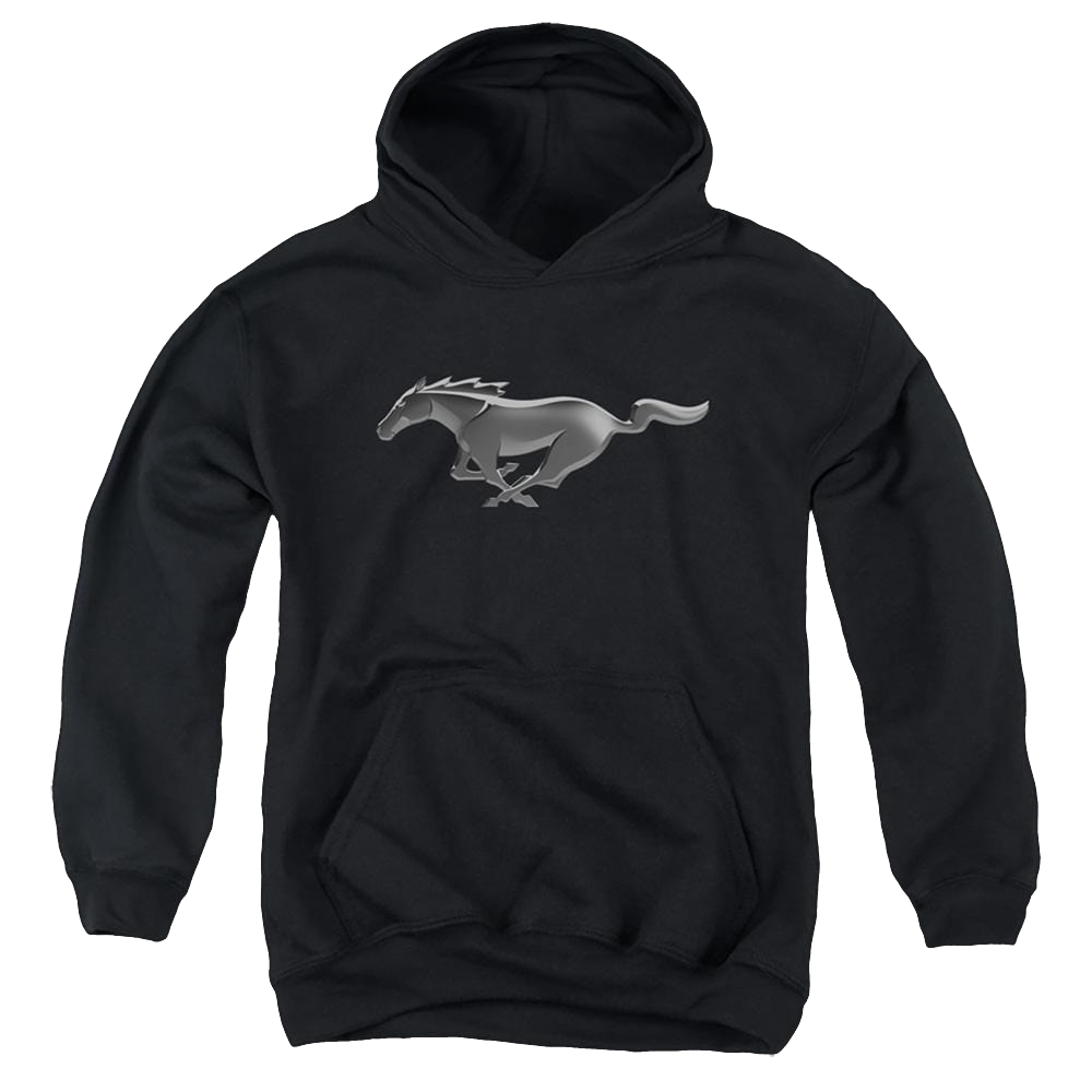 Ford Modern Mustang - Youth Hoodie Youth Hoodie (Ages 8-12) Ford   
