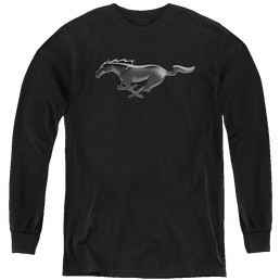 Ford Modern Mustang - Youth Long Sleeve T-Shirt Youth Long Sleeve T-Shirt Ford   