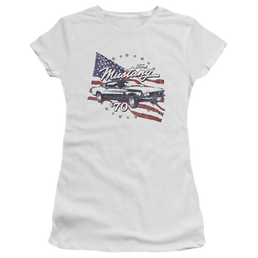 Ford 70 Mustang - Juniors T-Shirt Juniors T-Shirt Ford   