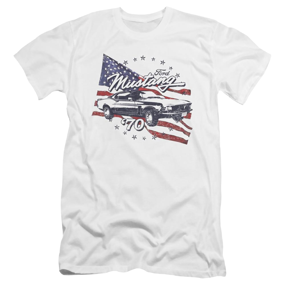 Ford 70 Mustang - Men's Premium Slim Fit T-Shirt Men's Premium Slim Fit T-Shirt Ford   