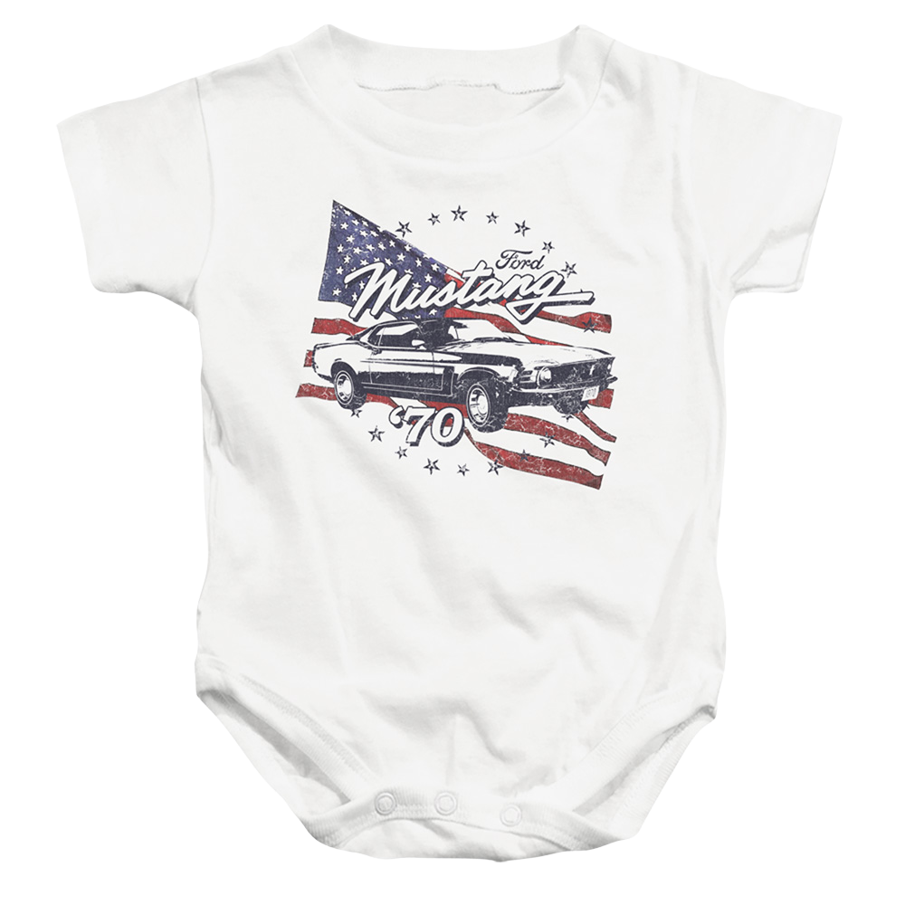 Ford 70 Mustang - Baby Bodysuit Baby Bodysuit Ford   