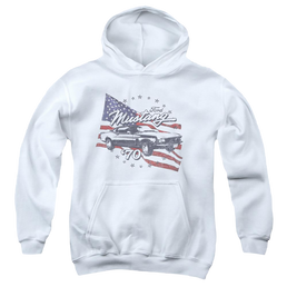 Ford 70 Mustang - Youth Hoodie Youth Hoodie (Ages 8-12) Ford   