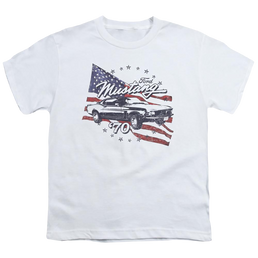 Ford 70 Mustang - Youth T-Shirt Youth T-Shirt (Ages 8-12) Ford   