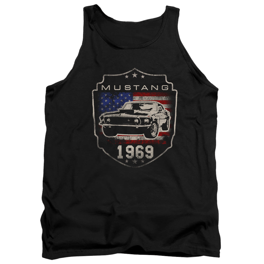 Ford Mustang 1969 Flag - Men's Tank Top Men's Tank Ford   