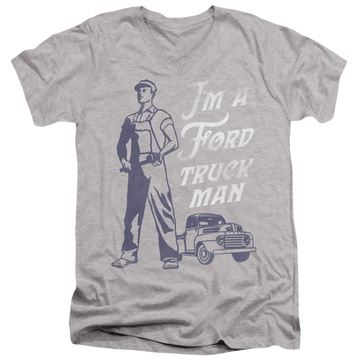 Ford Ford Truck Man Classic - Men's V-Neck T-Shirt Men's V-Neck T-Shirt Ford   