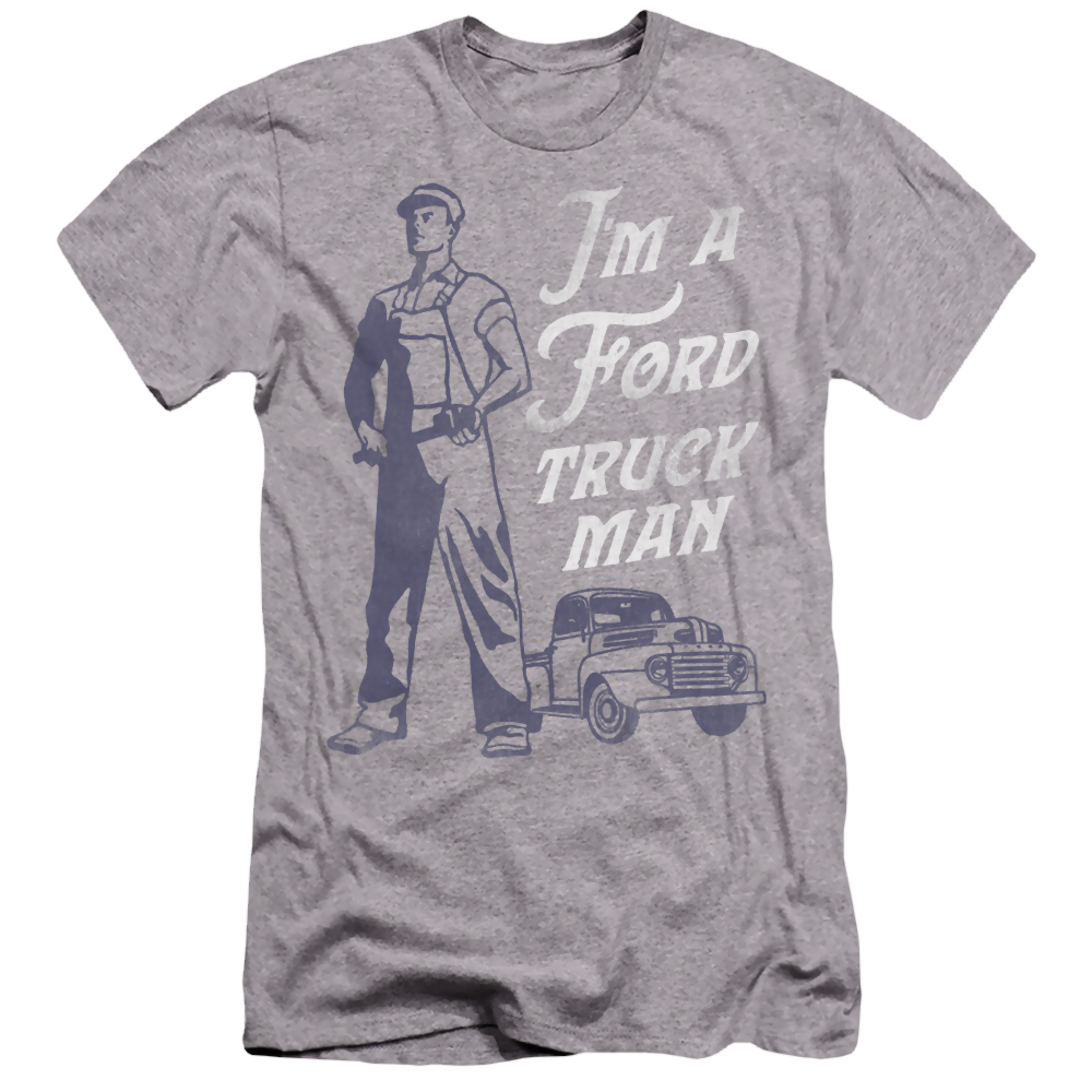 Ford Ford Truck Man Classic - Men's Premium Slim Fit T-Shirt Men's Premium Slim Fit T-Shirt Ford   