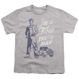 Ford Ford Truck Man Classic - Youth T-Shirt Youth T-Shirt (Ages 8-12) Ford   