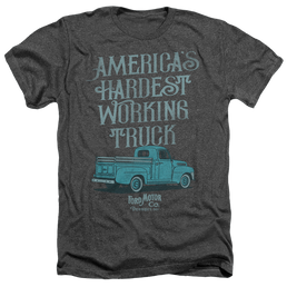 Ford Vintage America'S Hardest Working Truck - Men's Heather T-Shirt Men's Heather T-Shirt Ford   