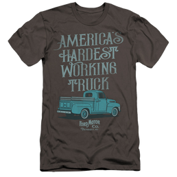 Ford Vintage America'S Hardest Working Truck - Men's Premium Slim Fit T-Shirt Men's Premium Slim Fit T-Shirt Ford   