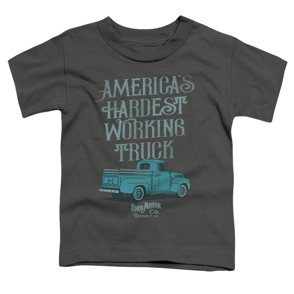 Ford Vintage America'S Hardest Working Truck - Toddler T-Shirt Toddler T-Shirt Ford   
