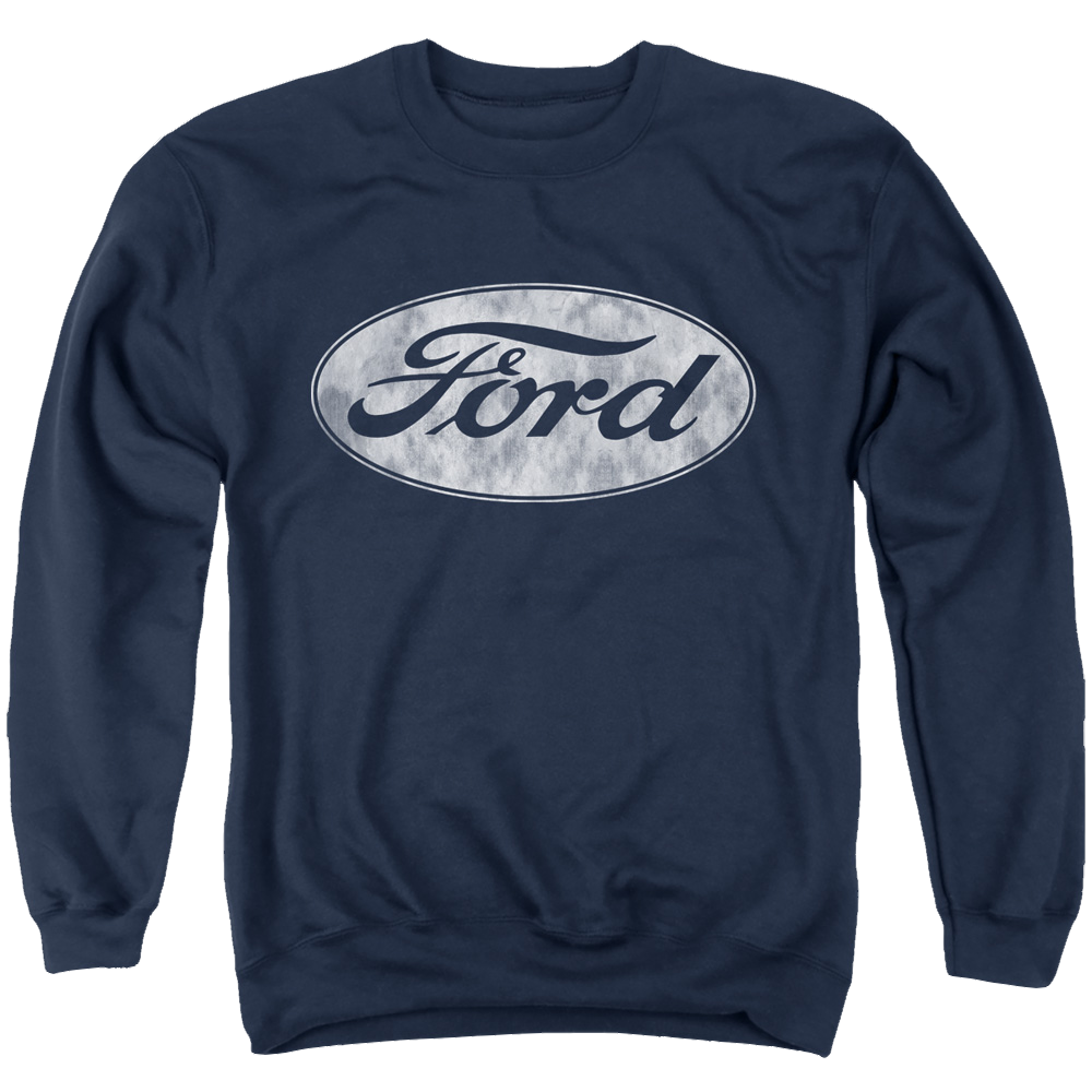 Ford Logo - Men's Crewneck Sweatshirt Men's Crewneck Sweatshirt Ford   