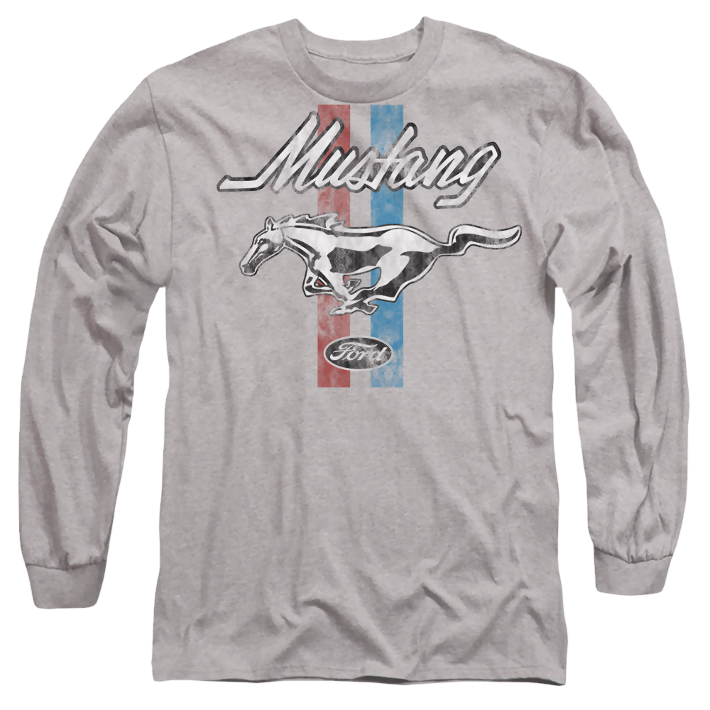 Ford Mustang Stripes - Men's Long Sleeve T-Shirt Men's Long Sleeve T-Shirt Ford   