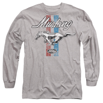 Ford Mustang Stripes - Men's Long Sleeve T-Shirt Men's Long Sleeve T-Shirt Ford   