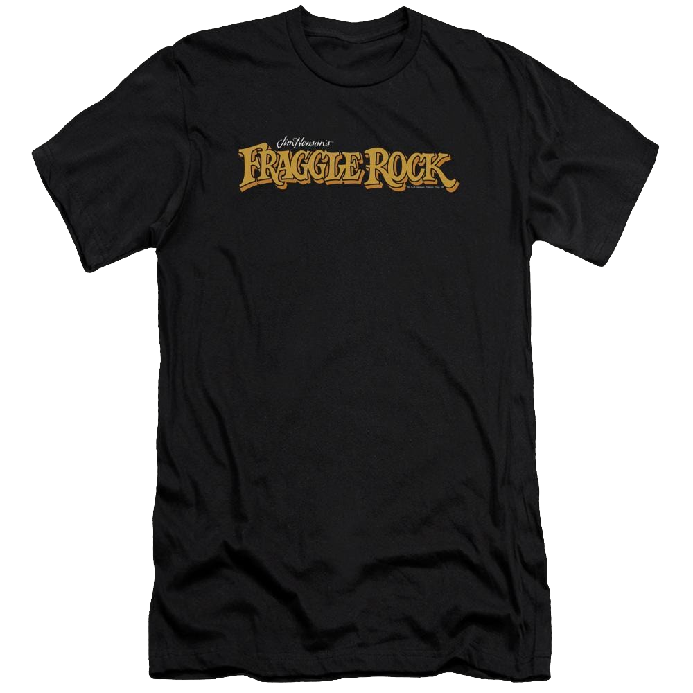 Fraggle Rock Logo - Men's Premium Slim Fit T-Shirt Men's Premium Slim Fit T-Shirt Fraggle Rock   