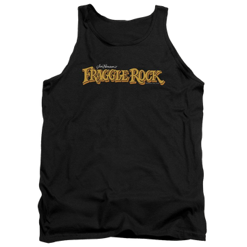 Black men's tank with Fraggle Rock Logo graphic